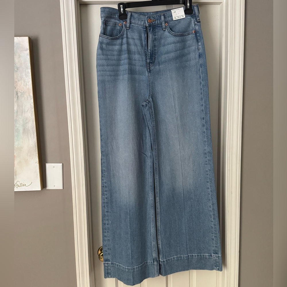 J. Crew Light Blue Flare Jeans